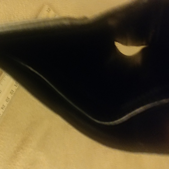 Vintage Chloe monogram black leather silver wallet - Picture 6 of 8